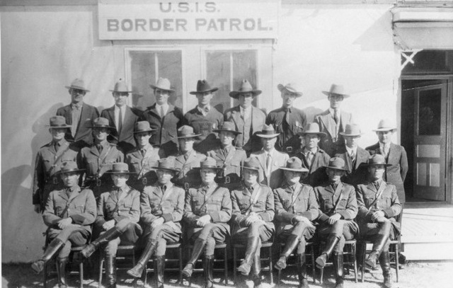 Border patrol was created