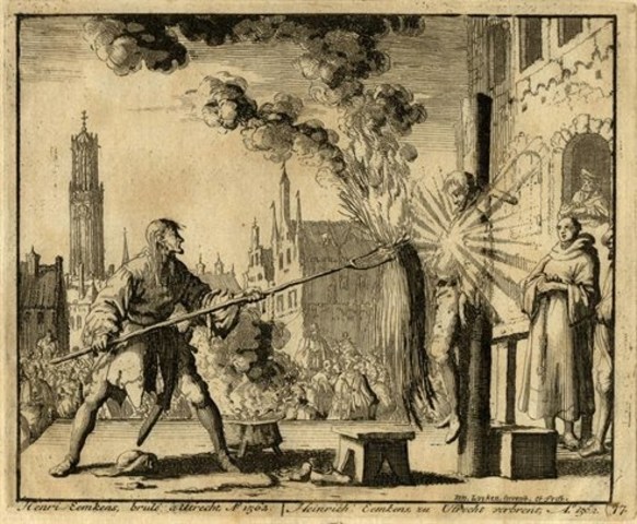 Angry Protestants sweep through Catholic Churches