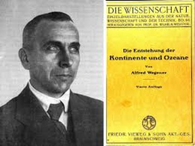 Libro el origen de los continentes y océanos