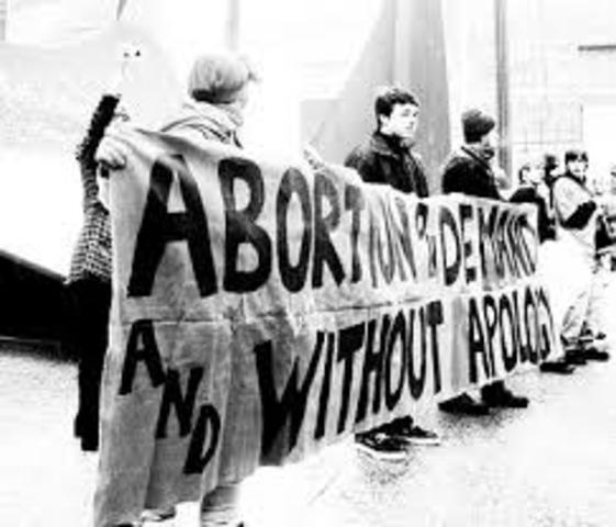 (Notable Events) Jan. 28, 1988 Abortion on Demand