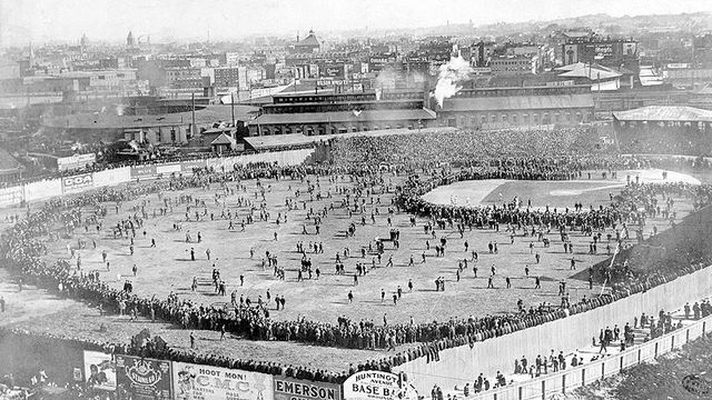 First world series game