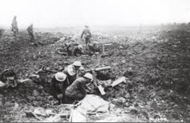 Bataille de la crête de Vimy a commencer