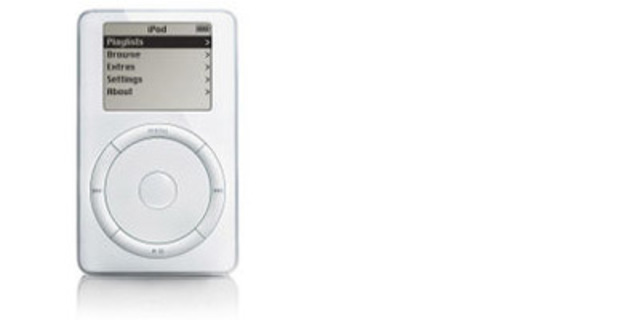 Second generation iPod is released