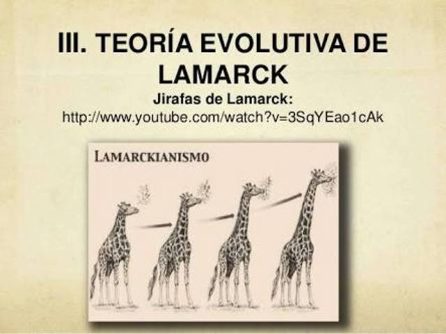 Teoria Lamarck (1809)