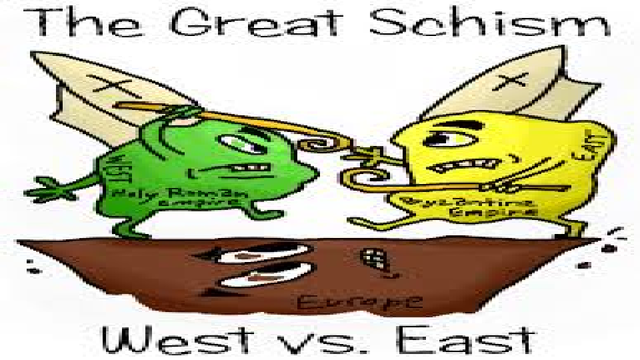 Great Schism between Catholics and Eastern Orthodox