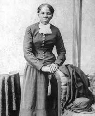 Harriet Tubman escapes from slavery