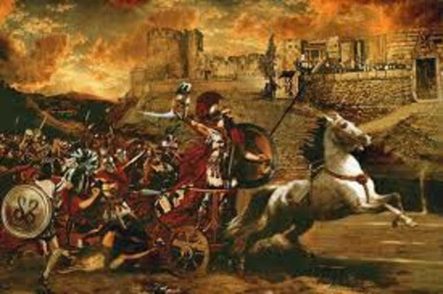 Hannibal invades Italy