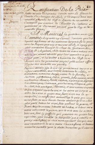 Ce traite signifie que les autochtones n’aideraient pas les anglais et que les autochtones aidèrent les francais avec le commerce des fourrures.