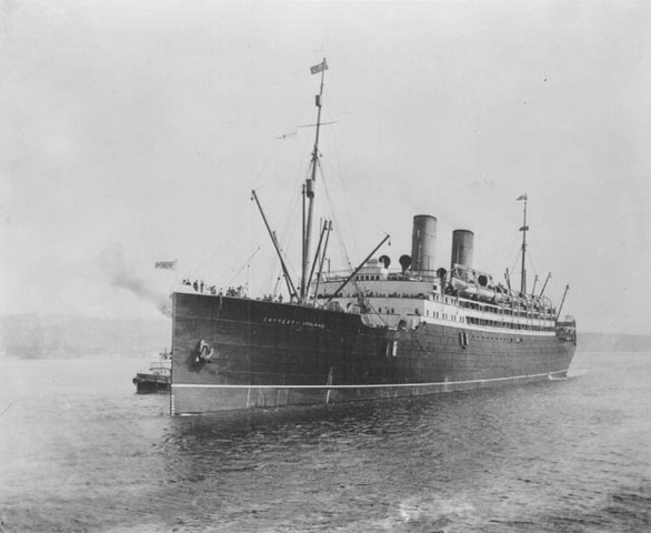 Sinking of the Canadian Pacific Ship