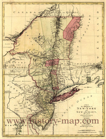 New York and New Jersey are founded