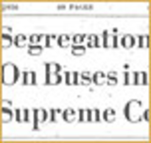 MONTGOMERY BUS BOYCOTT