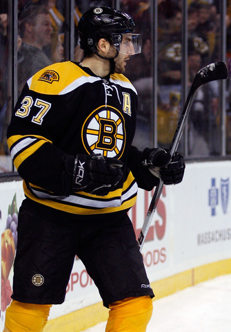 Bruins signed Bergeron