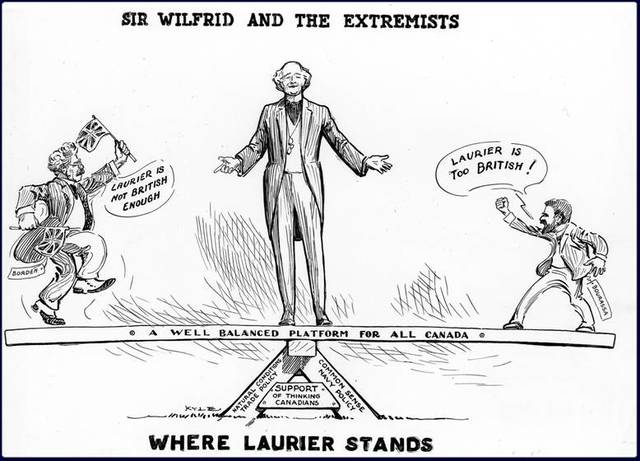 Wilfred Laurier beomes Prime Minister
