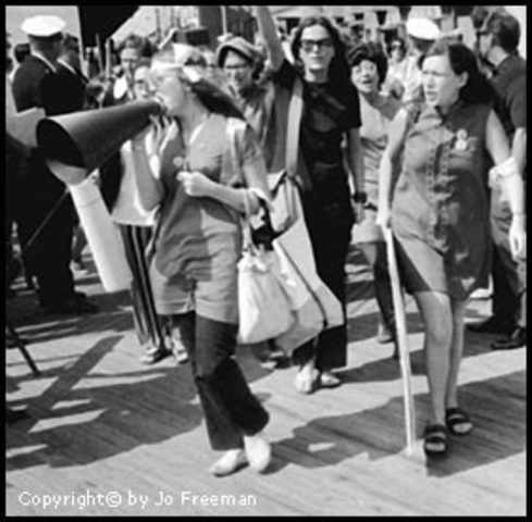 Mrs. America Atlantic City Parade Protest