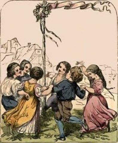 The Maypole Dance