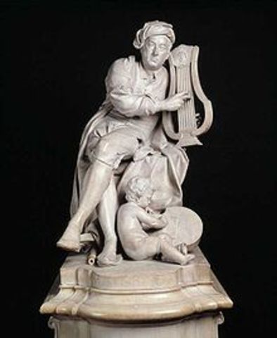 George Frederick Handel-  Louis-François Roubiliac