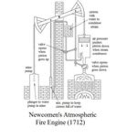 Thomas Newcomen`s steam engine