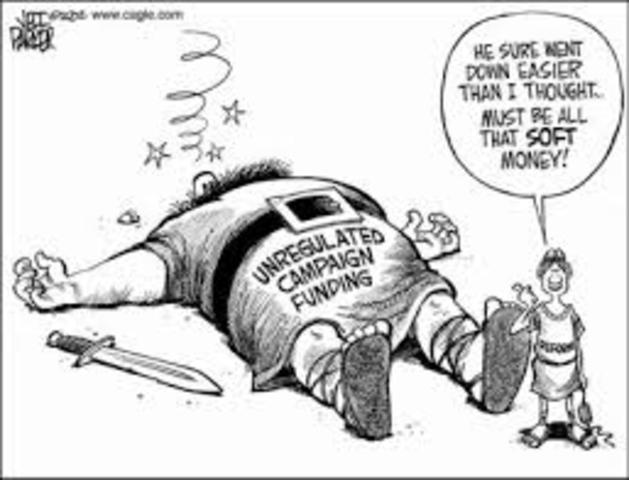 Federal Election Campaign Act (FECA) is enacted