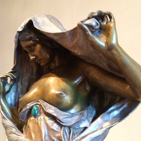 Louis Barrias: Nature Unveiling Herself, 1899. Musee Orsay, Paris.