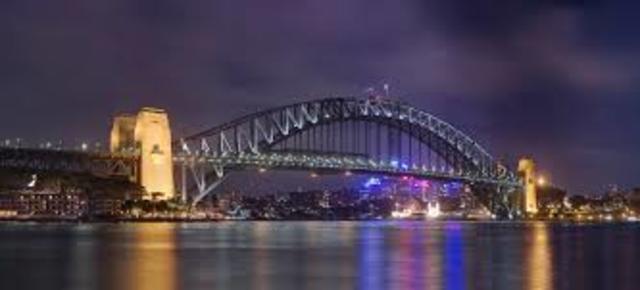 Opening of Sydney Harbour Bridge