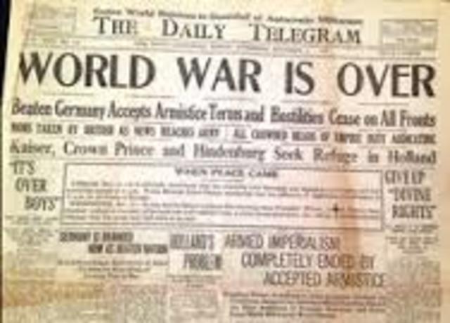 Official ending to WWI