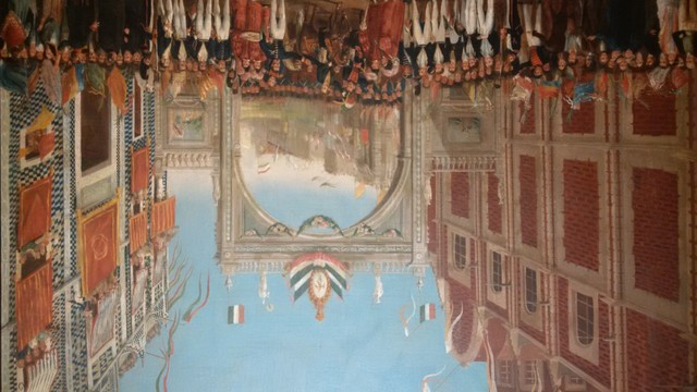 Agustin de Iturbide entra truifante a la ciudadd de México