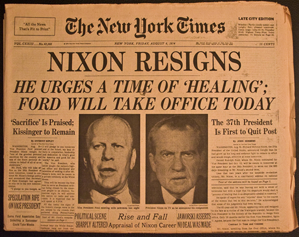 Nixon Resigns