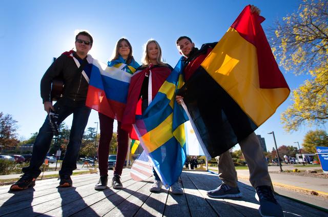 Student represented over 90 countries