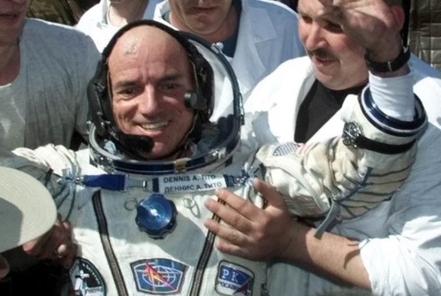 The first space tourist