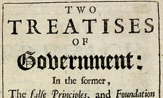 Published Two Treaties of Governmet
