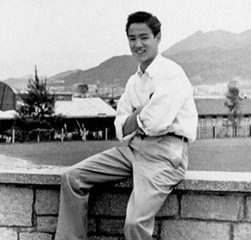 At eighteen she left Hong Kong