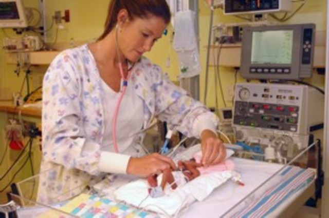 Got a job as a Neonatal Nurse