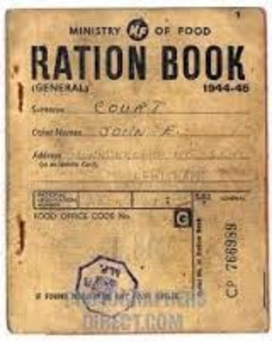 Government Imposed Rationiong
