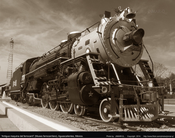 El primer ferrocarril de vapor