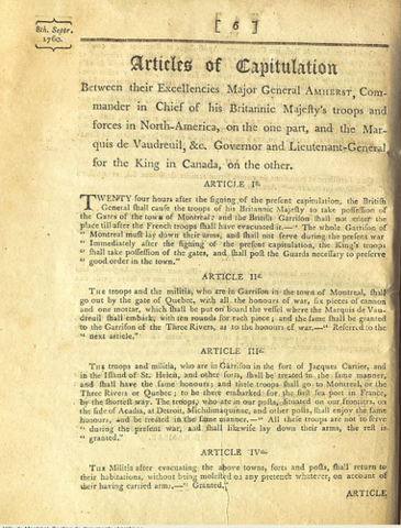 Articles of Capitulation