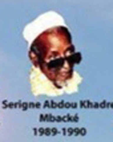 Cheikh Abdou Khadr Mbacké (1989-1990)