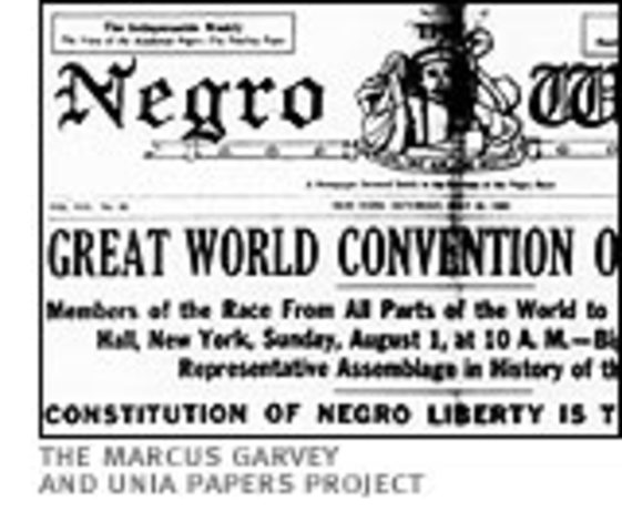 He began publishing a newspaper called "Negro World"
