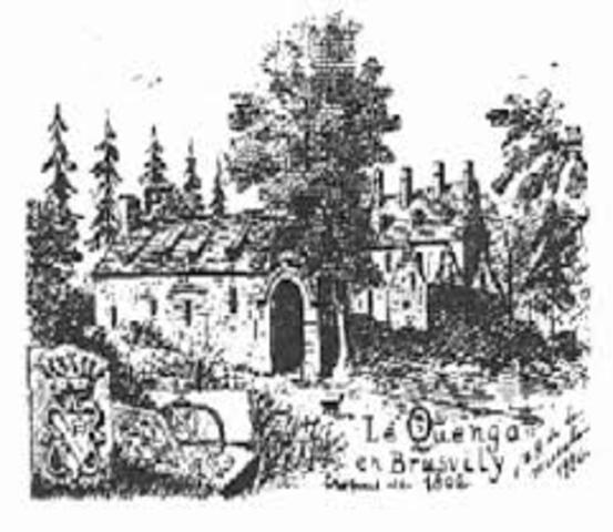 Fondation de Fort de Chartres et du village de Prairie du Rocher au Pays de Illinois