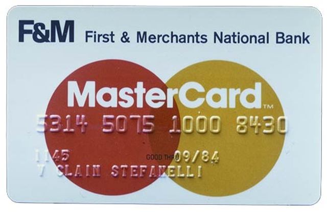 1970s Credit Card