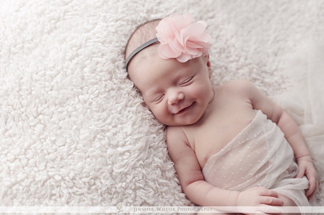 First responsive smile!