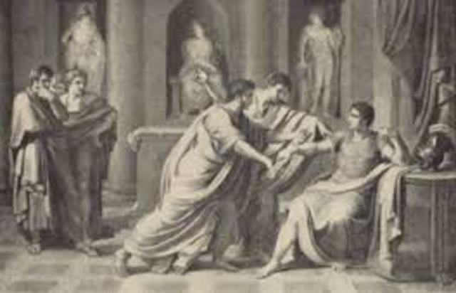 Caesar's death