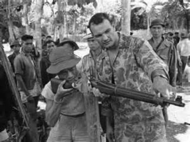 U.S. Begins Training South Vietnamese