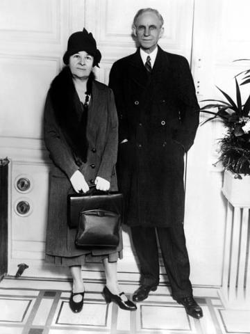 Henry Ford and Clara Bryant