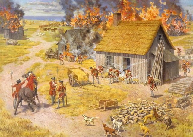 La déportation des Acadiens