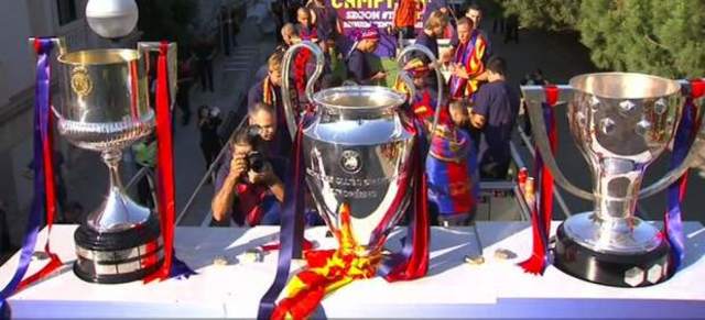 Segundo triplete que se da en España y en el FC Barcelona