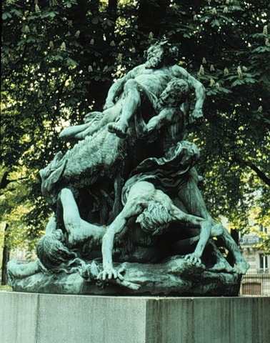 J. Dalou: Silenus, 1885. Luxembourg Gardens, Paris.