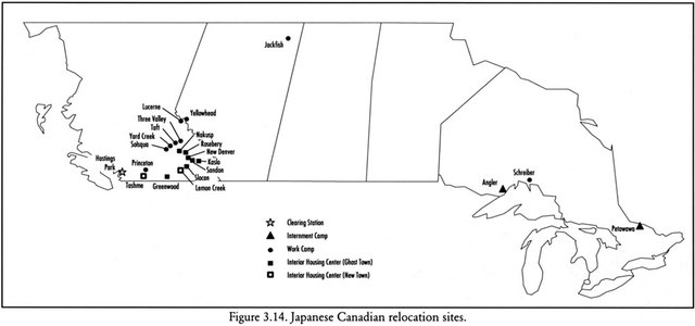 Start of relocating Japanese-Canadians