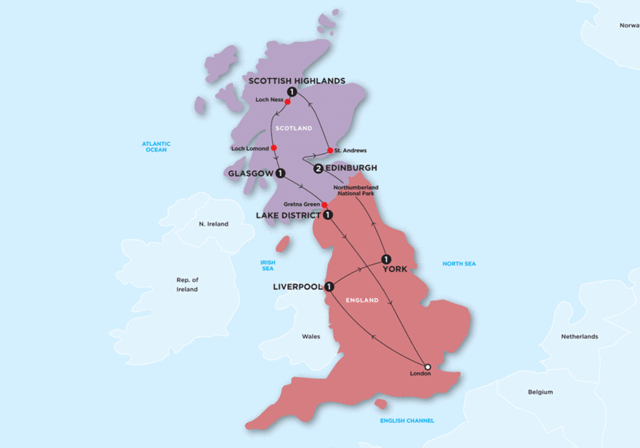 England and Scotland become united