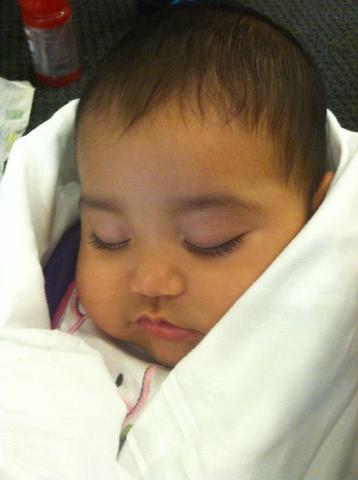 FIRST TIME GOING TO THE HOSPITAL SINCE SHE WAS BORN