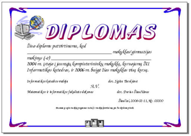 Mi segundo diploma